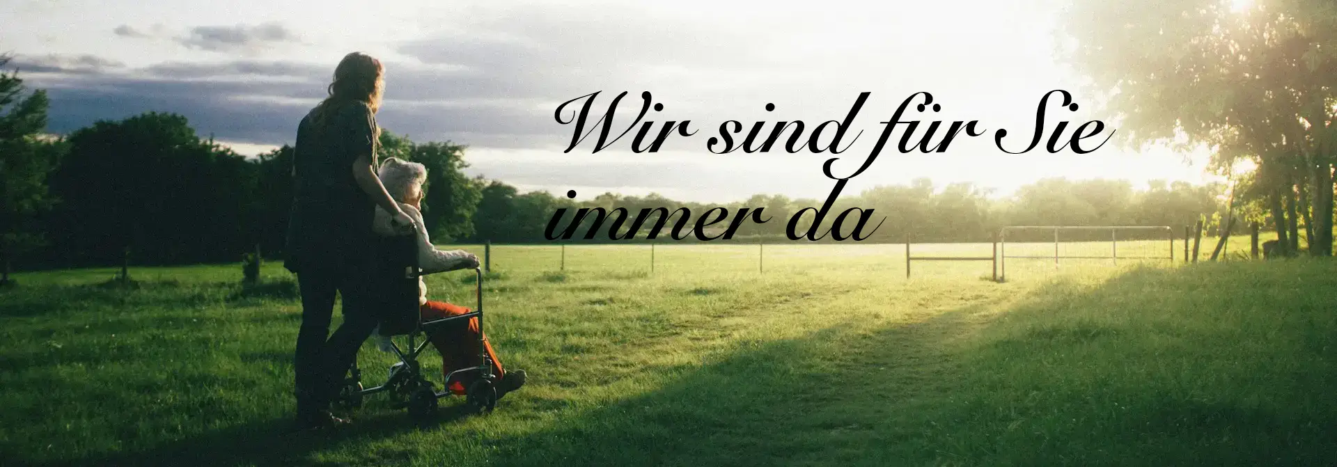 Team von Seniorenhilfe bei der Betreuung